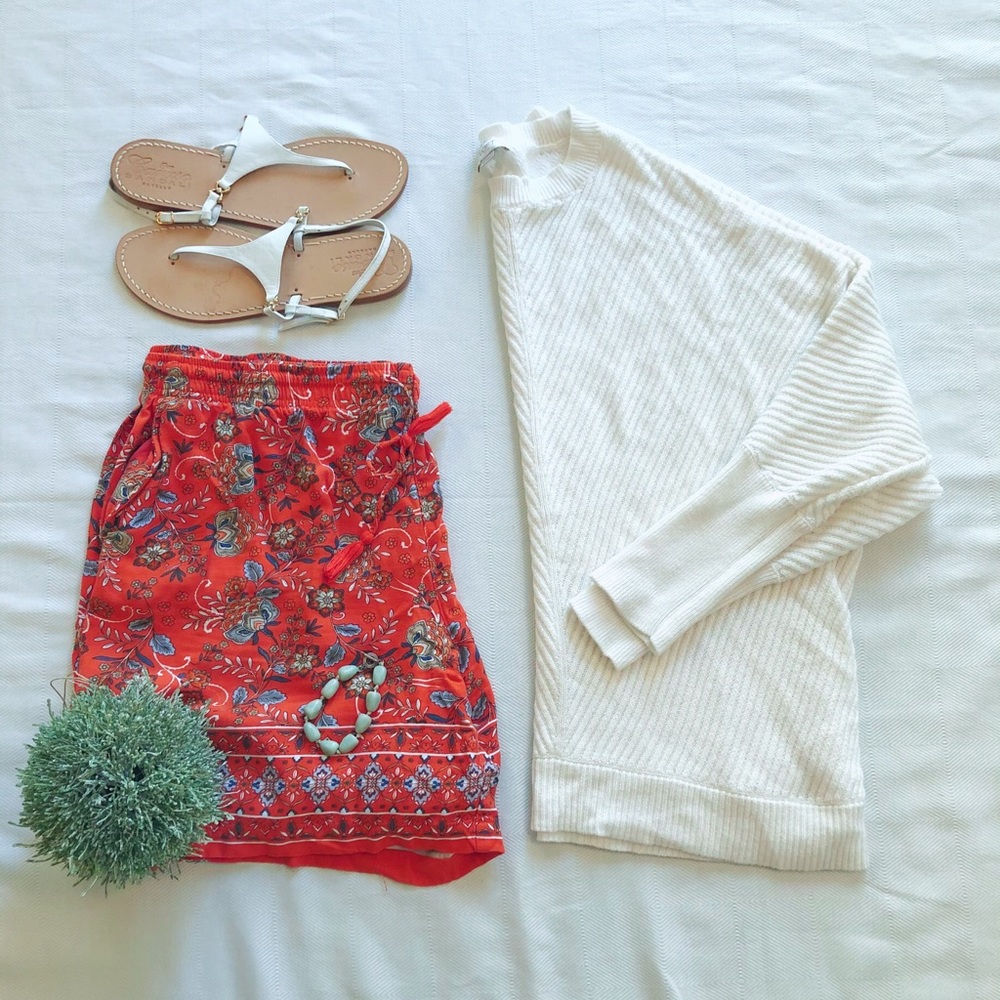 Loft White Sweater - image 1